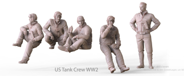 Peddinghaus 3D Druck 72F469 US Tank Crew WWII