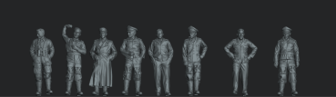 Peddinghaus 3D Druck 1-72 72F490 WWII Deutsche Asse des JG52 Part 3 model by RB Miniatures