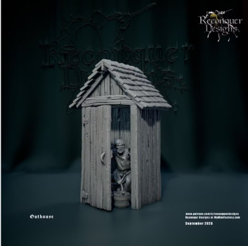 Peddinghaus 3D Druck 72F526 Toilettenhäuschen und Benutzer