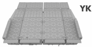 Peddinghaus 3 D Druck 1/72 72Y029 Pontonbrücke Auffahrteil