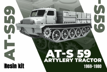 Peddinghaus 3 D Druck 1/72 72Y036 Russischer Art. Traktor AT-S 59 1969-1980