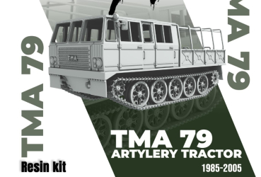 Peddinghaus 3 D Druck 1/72 72Y039 Russischer Art. Traktor TMA 79 1985-2005