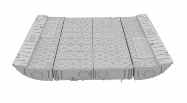 Peddinghaus 3 D Druck 1/72 72Y028 Pontonbrücke Mittelteil