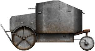 Peddinghaus 3 D Druck 1/72 72Y048 2 Frankreich Armoured Tractor-10 1915