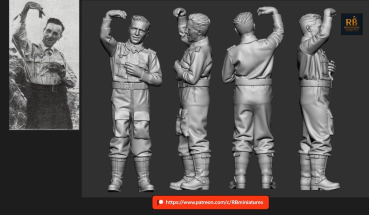 Peddinghaus 3D Druck 1-32 32308 WWII Deutsche Asse JG 52 Adolf Borchers