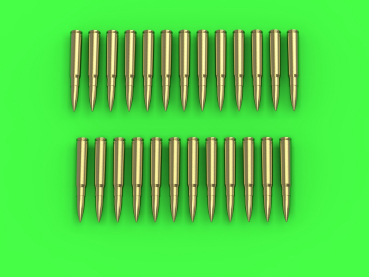 Master GM 35-026 1/35 MG-34/MG-42 (7.92mm) - cartridges (25pcs)