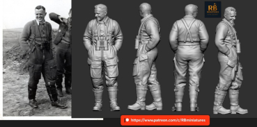 Peddinghaus 3D Druck 1-32 32303 WWII Deutsche Asse JG 52 Helmut Bennemann