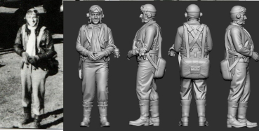 Peddinghaus 3D Druck 1-32 32352 WWII US P-47 Aces ETO & MTO Herschel Green