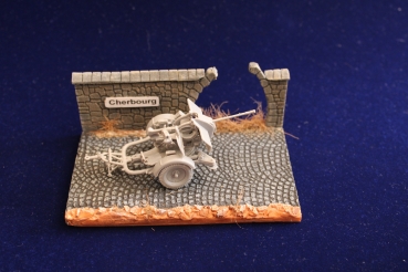 Nordwind 1/48 NWB 015 Kleines Straßenstück mit Mauer