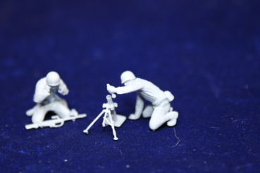 Peddinghaus 3 D Druck 1:48 48195 US Motar and 2 man crew