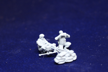 Peddinghaus 3 D Druck 1:48 48198 USA Bushmaster MG with 2 soldiers and sandbags