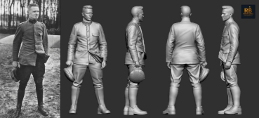 Peddinghaus 3D Druck 1-48 48618 WWI German Ace -Jasta 11 Karl Emil Schäfer