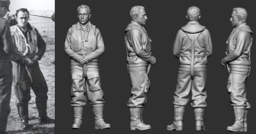 Peddinghaus 3D-Druck 32364 WWII German Reichs Defence Aces Klaus Bretschneider