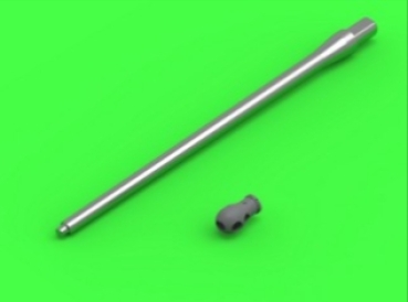Master GM 35 051 Sherman VC Firefly - Ordnance QF 17pdr (76.2mm) gun barrel (for RFM and Tasca kit)