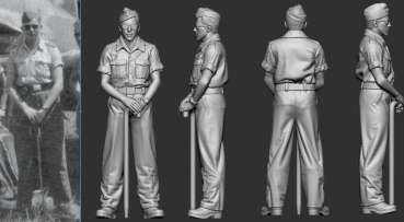 Peddinghaus 3D Druck 1-48 48634 WWII Deutsche Asse JG 52 Part 2  Peter Düttmann