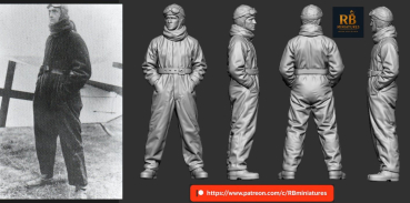 Peddinghaus 3D-Druck 32375 WWI German Aces & Legendary Leaders Robert Ritter von Greim