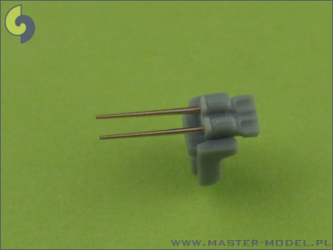Master SM 350-045 1/350 German 37mm/83 SK C/30 barrels (20pcs) - almost all German warships between 1930 and 1943