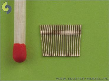 Master SM 350-046 1/350 German 37mm/69 M42 barrels (20pcs) - many German warships after 1944