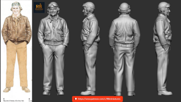 Peddinghaus 3D Druck 1-32 32316 WWII CBI US Pacific John Herbst