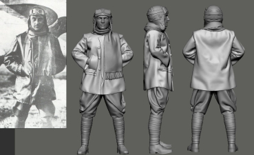 Peddinghaus 3D Druck 1-48 48598 WWI Austro-Hungarian Aces,  Gottfried von Banfield