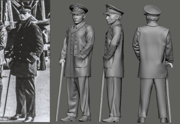 Peddinghaus 3D Druck 48597 WWI Austro-Hungarian Aces,Gottfried von Banfield