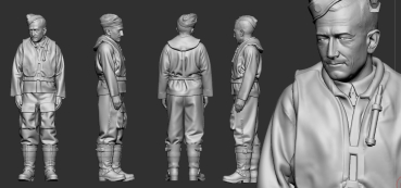 Peddinghaus 3D Druck 485601 WWII Aces JG 51 Anton Hafner