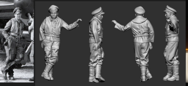 Peddinghaus 3D Druck 485606 WWII Aces JG 51 Erich Leie