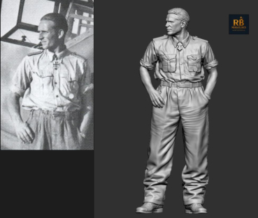 Peddinghaus 3D Druck 1-48 48622 WWII German Aces JG 52  Karl Gratz