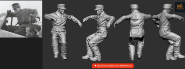 Peddinghaus 3D Druck 1-48 48632 WWII Deutsche Asse JG 52 Part 2 Walter Krupinski