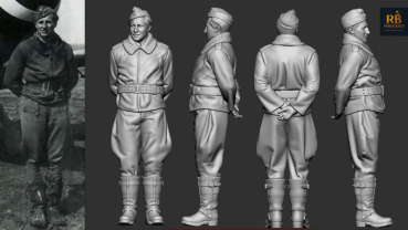 Peddinghaus 3D Druck 1-48 48633 WWII Deutsche Asse JG 52 Part 2 Walter Wolfrum