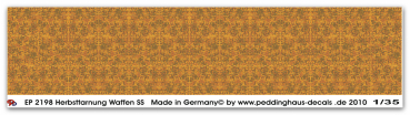 Peddinghaus-Decals 1:35  2198  Camo smoke autum Waffen SS