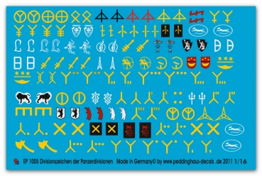 ep 1005 german tank division unit signs