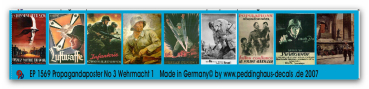 Peddinghaus-Decals 1:35  1569  Propagandaposter No 3 Wehrmacht 1  paperprint