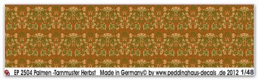 Peddinghaus-Decals 1/48 2504 Palmen - Tarnmuster Herbst