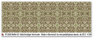 Peddinghaus-Decals 1:35  2558  Waffen SS Paras uniformsheme