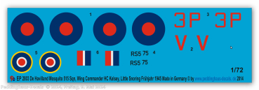 Peddinghaus-Decals 1:48 2803 De Havilland Mosquito 515 Sqn