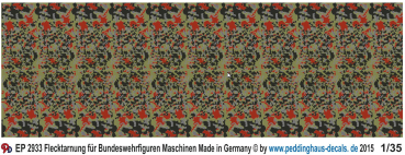 Peddinghaus-Decals 1:35  2933 german Bundeswehr camoflage uniform