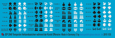 Peddinghaus-Decals 1:35 2949 markings for german units during the ovensive at Kursk