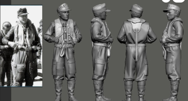 Peddinghaus 3D Druck 1-32 Deutsche Asse des JG 54 FW 190 Piloten Horst Ademeit