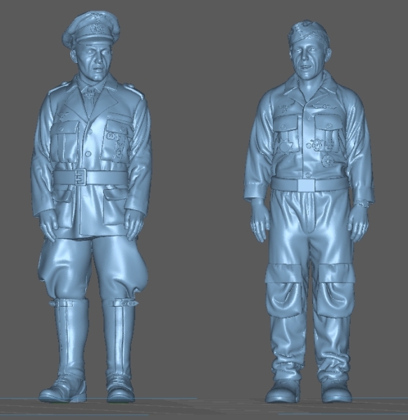 Peddinghaus 3 D Druck Luftwaffe Acces 1/32 32002 Rudel und General der Luftwaffe