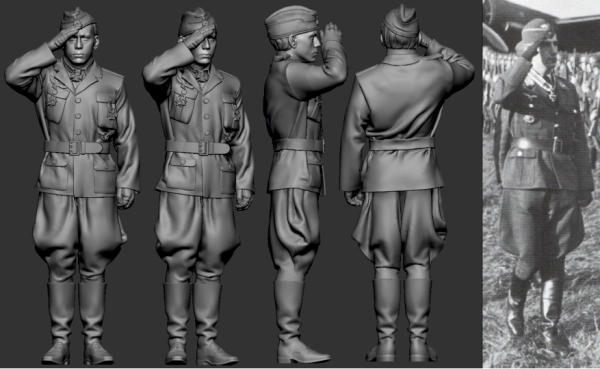 Peddinghaus 3 D Druck Luftwaffe Acces 1/32 32008 Nachtjäger Ass Paul Semrau