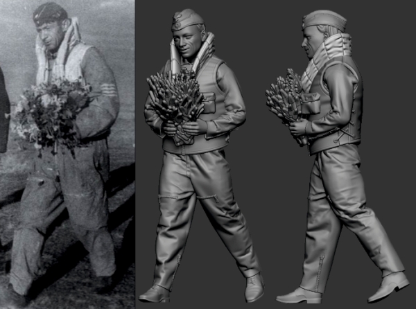 Peddinghaus 3 D Druck Luftwaffe Acces 1/32 35013 Stuka Ass Alfons Orthofer