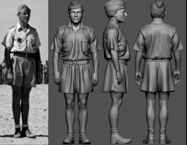 Peddinghaus 3 D Druck Luftwaffe Acces 1/32 35016 Stuka Ass Hubert Pölz