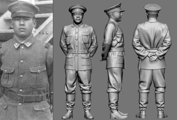 Peddinghaus 3 D Druck 1/32 32135 Japan Piloten Asse der Army   Kyushiro Ohtake