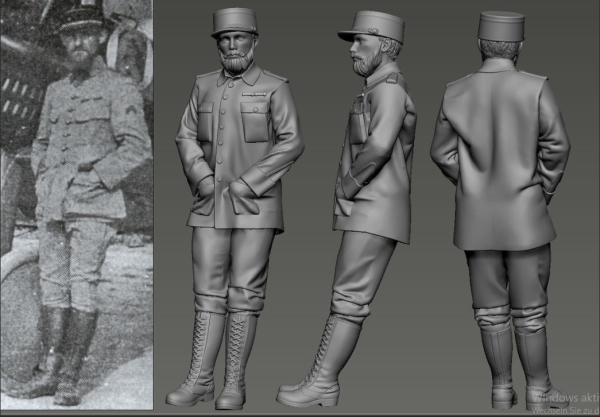 Peddinghaus 3D Druck 32164  WWI French Balloon Busters Bourjade