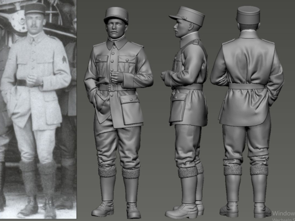 Peddinghaus 3D Druck 1-32 32171  WWI French Balloon Busters Waddington