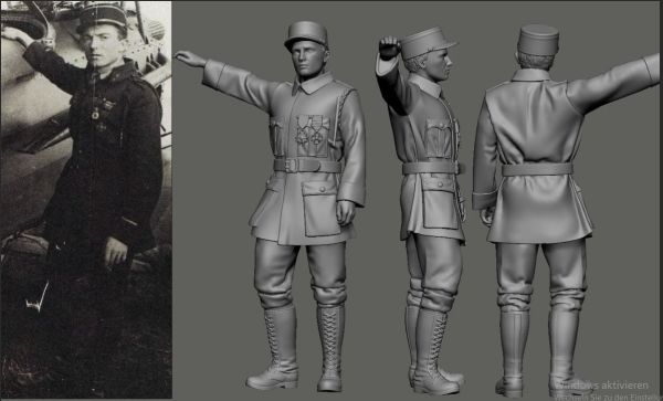 Peddinghaus 3D Druck 1-32 32173  WWI French Spad Aces Artigau