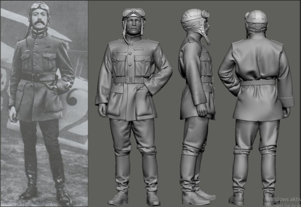 Peddinghaus 3D Druck 1-32 32174  WWI French Spad Aces de Turenne