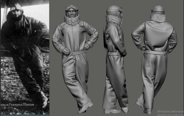 Peddinghaus 3D Druck 1-32 32179  WWI French Spad Aces Madon