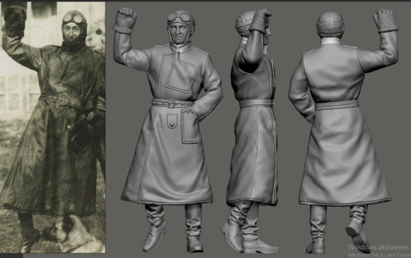 Peddinghaus 3 D Druck 1/48 48514 German Aces 1918  Theo Osterkamp